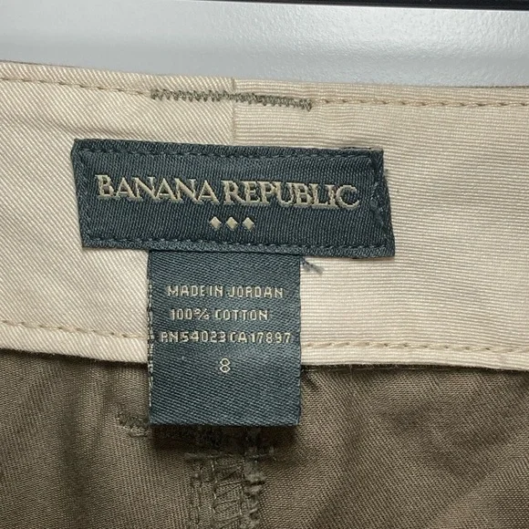 Banana Republic Olive trousers - size 8 - Picture 2 of 2